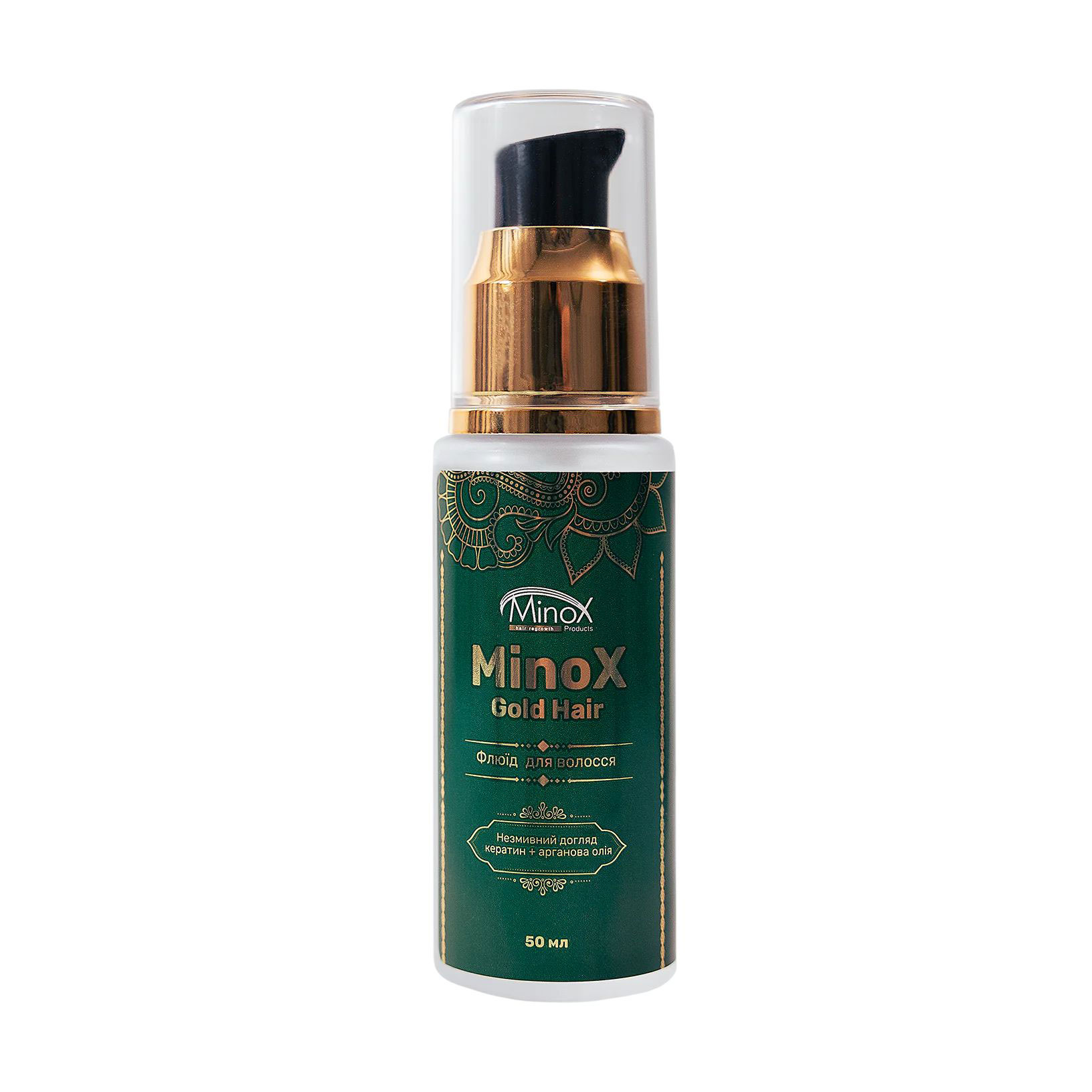 Незмивний флюїд для волосся Мinox Gold Hair, 50 мл