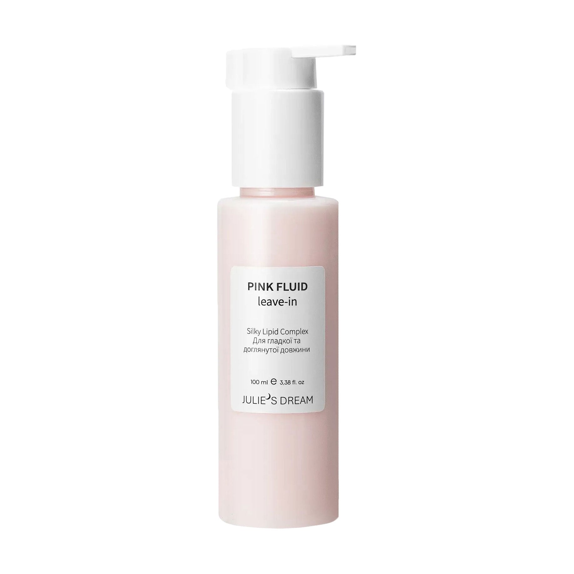 Незмивний флюїд Julie's Dream Pink Fluid для гладкої та доглянутої довжини волосся, 100 мл