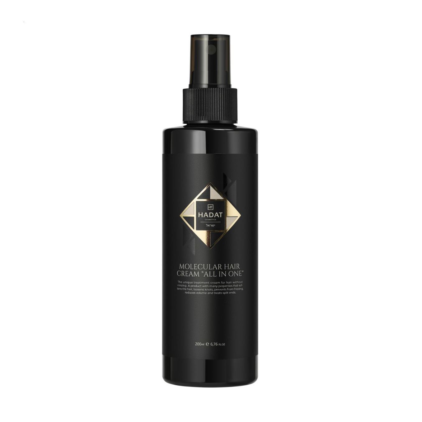 Незмивний крем-спрей Hadat Cosmetics Molecular Hair Cream All In One для відновлення та оздоровлення волосся, 200 мл