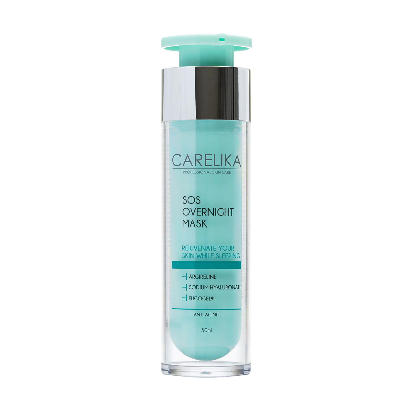 Нічна маска для обличчя Carelika SOS Overnight Mask, 50 мл