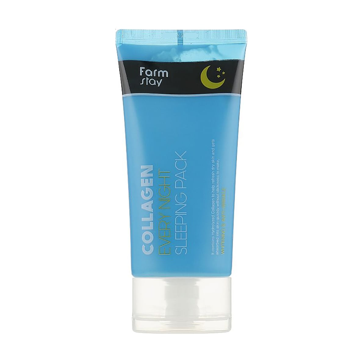 Нічна маска для обличчя FarmStay Collagen Every Night Sleeping Pack з гідролізованим колагеном, 120 мл