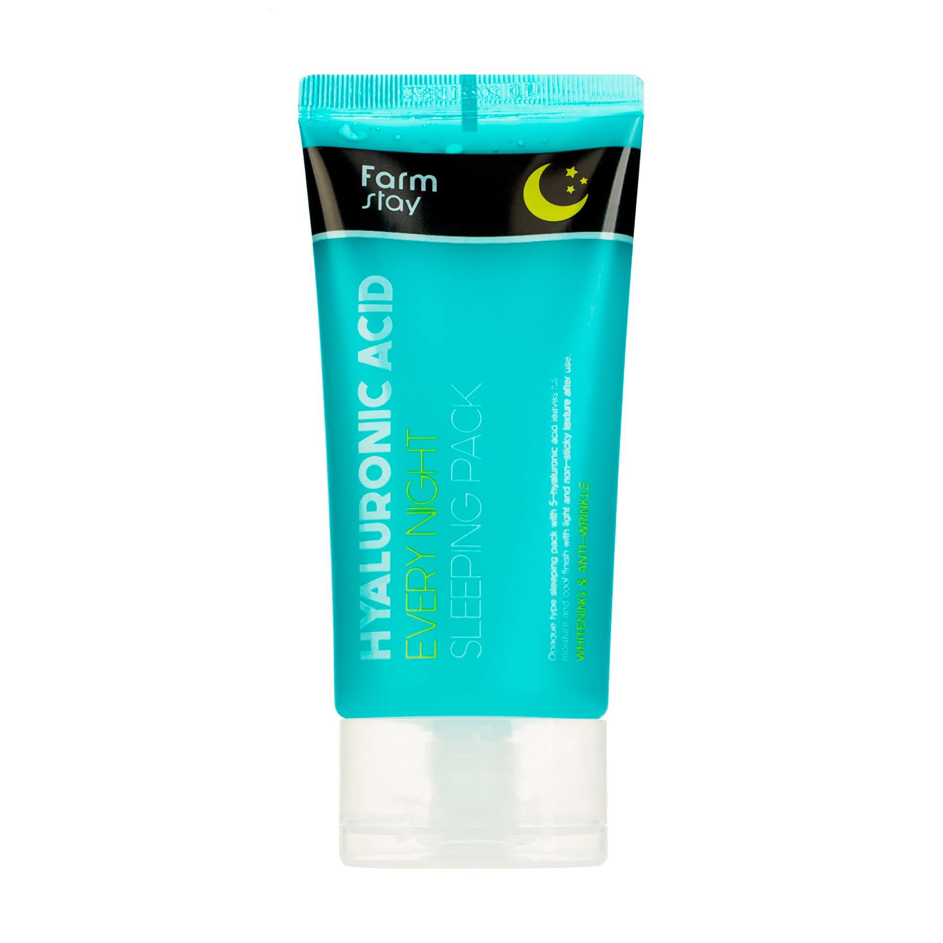 Нічна маска для обличчя FarmStay Hyaluronic Acid Every Night Sleeping Pack з гіалуроновою кислотою, 120 мл