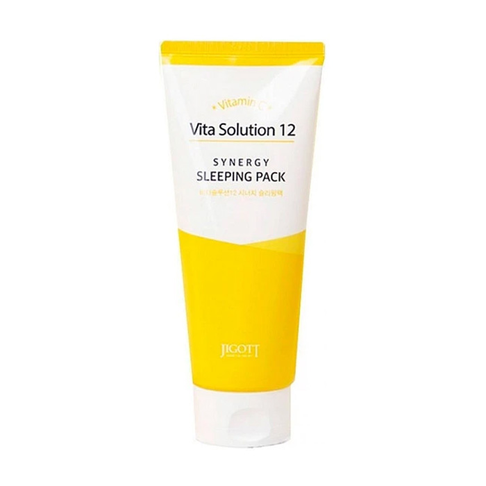 Нічна маска для обличчя Jigott Vita Solution 12 Synergy Sleeping Pack, 180 мл