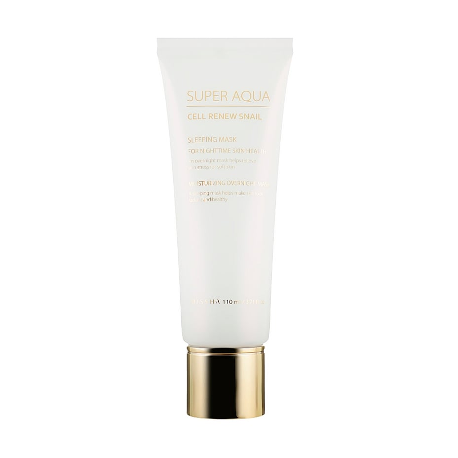 Нічна маска для обличчя Missha Super Aqua Cell Renew Snail Sleeping Moisturizing Mask, 110 мл