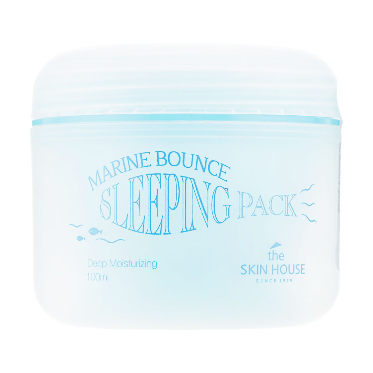 Нічна маска для обличчя The Skin House Marine Bounce Sleeping Pack з морським колагеном, 100 мл