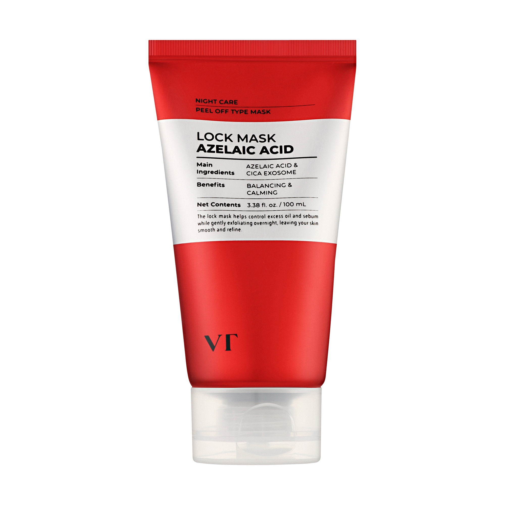 Нічна маска-плівка для обличчя VT Cosmetics Az Care Lock Mask з азелаїновою кислотою, 100 мл