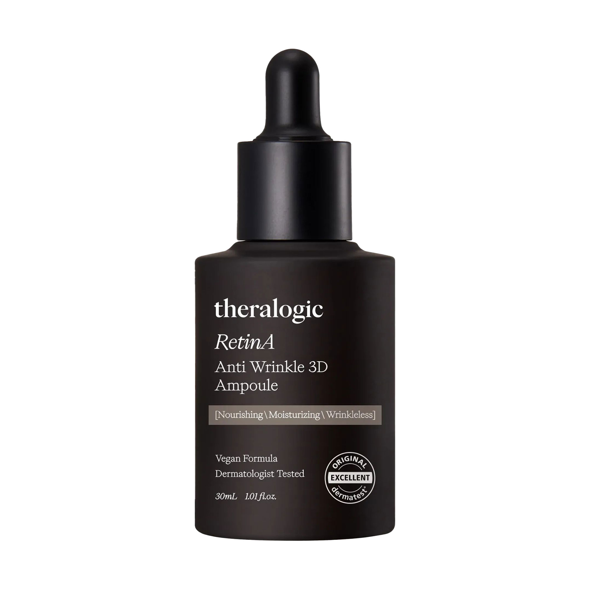 Нічна сироватка для обличчя theralogic Retin-A Anti Wrinkle 3D Ampoule з ретинолом та фітоколагеном, 30 мл