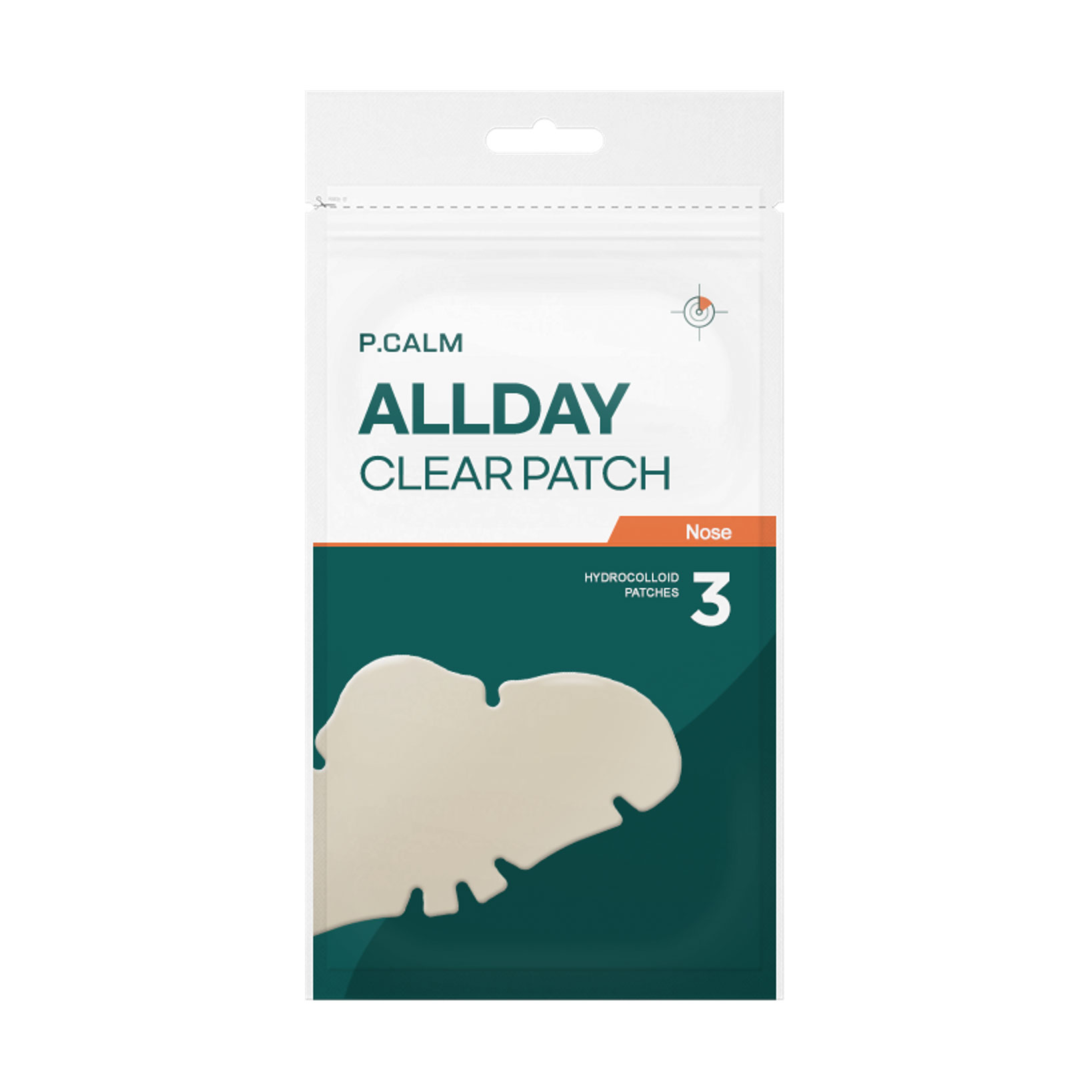 Нічні очищувальні патчі для носа P.Calm All Day Clear Nose Patch, 3 шт