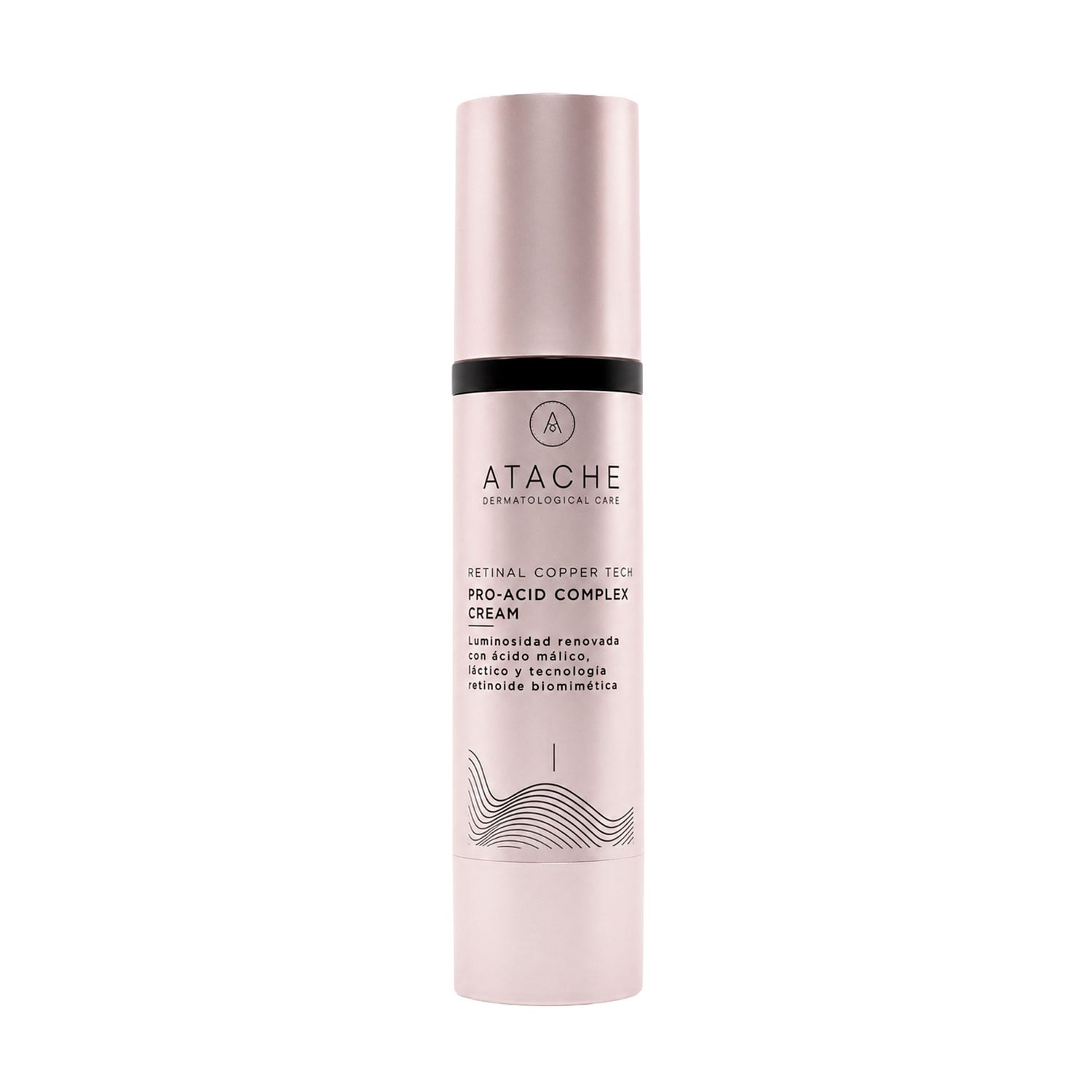 Нічний крем для обличчя Atache Retinal Copper Tech Pro-Acid Complex Cream з ретиналем, пептидами міді та AHA-кислотами, 50 мл