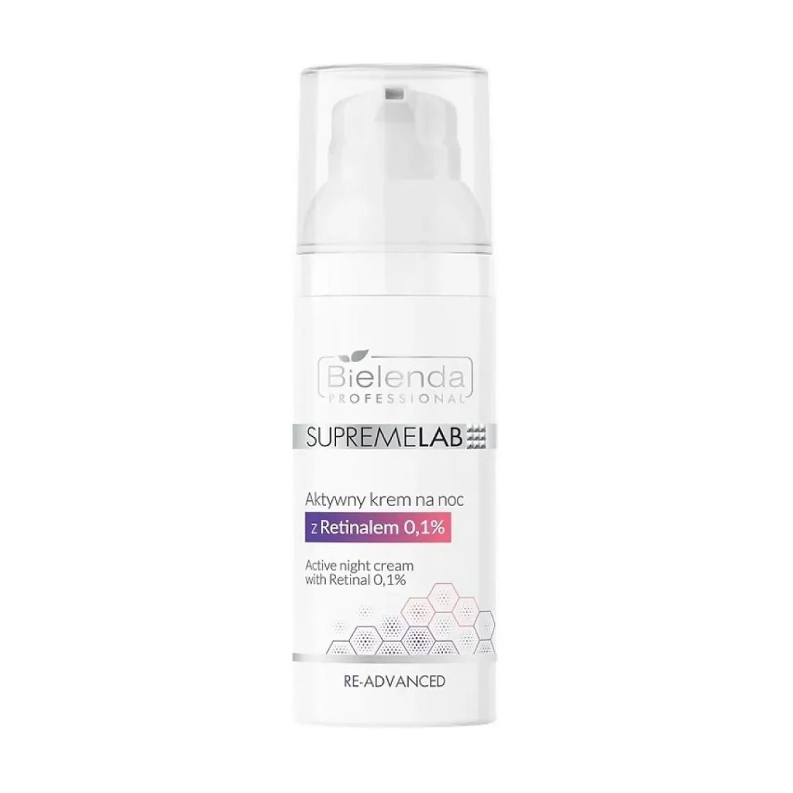 Нічний крем для обличчя Bielenda Professional Supremelab Active Night Cream With Retinol 0.1% з ретинолом, 50 мл