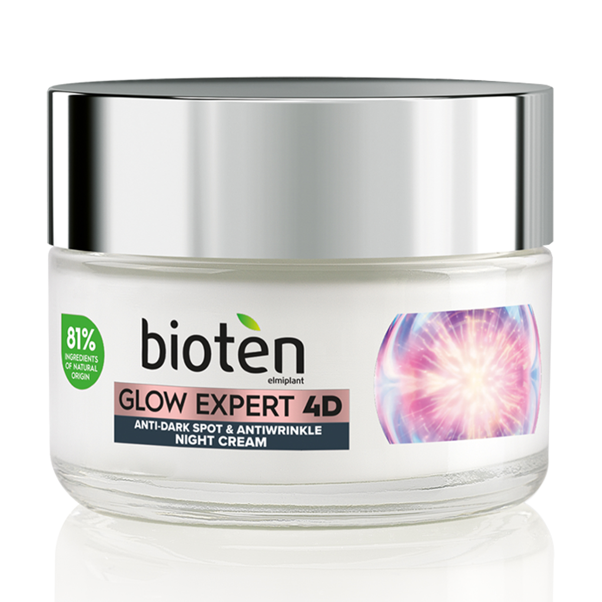 Нічний крем для обличчя Bioten Glow Expert 4D Anti-Dark Spot &amp; Antiwrinkle Night Cream, 50 мл