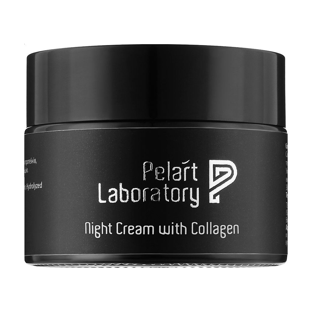 Нічний крем для обличчя Pelart Laboratory Night Cream With Collagen з колагеном, 50 мл