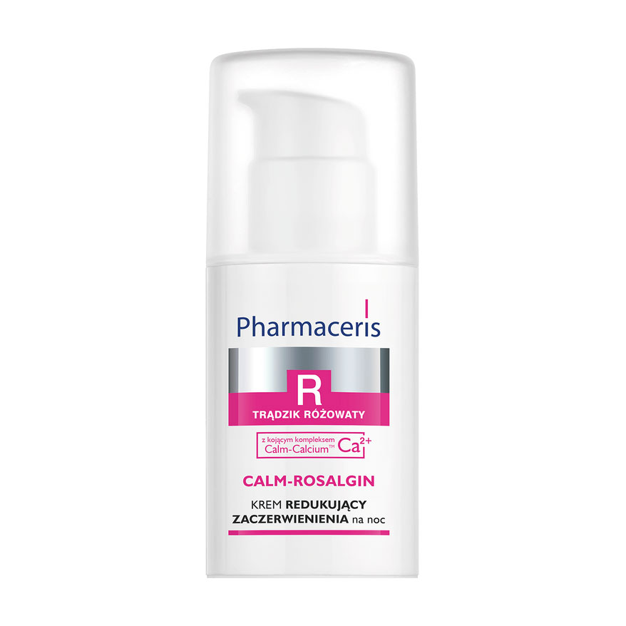 Нічний крем для обличчя Pharmaceris R Night Cream With Soothing проти почервонінь, 30 мл
