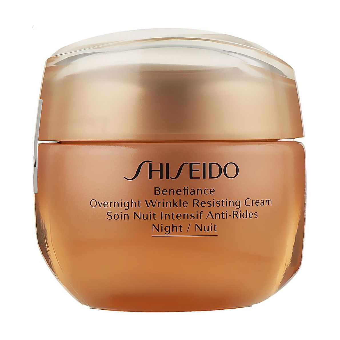 Нічний крем для обличчя Shiseido Benefiance Overnight Wrinkle Resisting Cream проти зморщок, 50 мл