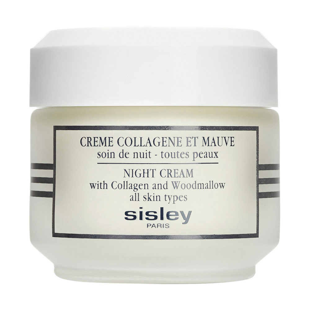 Нічний крем для обличчя Sisley Creme Collagene Et Mauve Botanical Night Cream підтягувальний, 50 мл