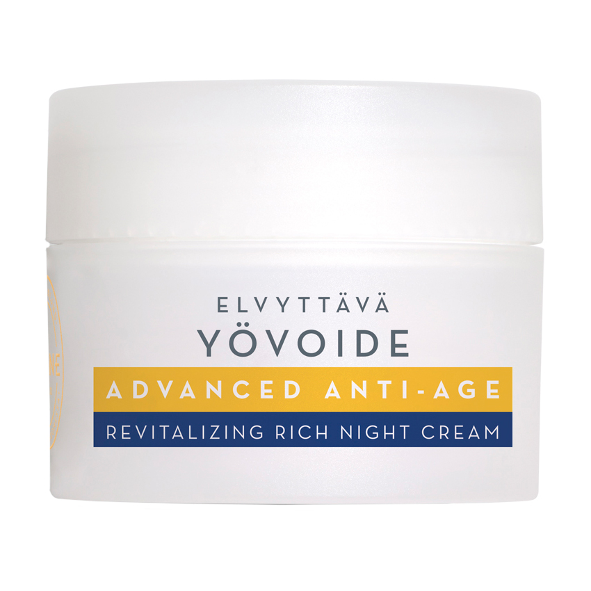Нічний відновлювальний антивіковий крем для обличчя Lumene Advanced Anti-Age Revitalizing Rich Night Cream, 50 мл