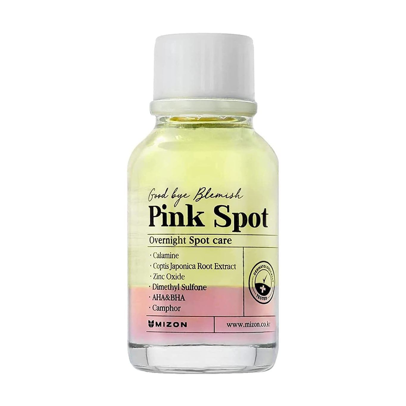 Нічний засіб від прищів Mizon Good-Bye Blemish Pink Spot, 19 мл