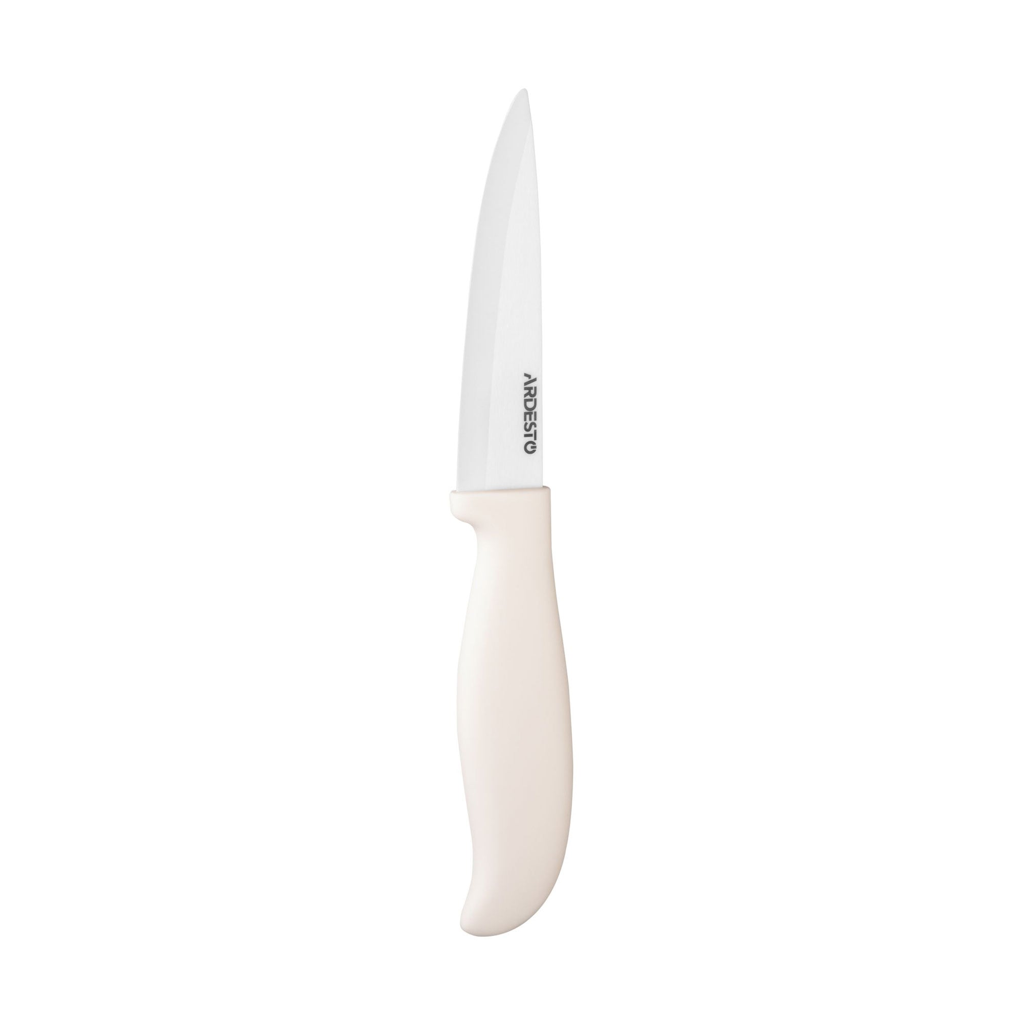 Ніж універсальний Ardesto Fresh керамічний, білий, 9.7 см (AR2120CW)