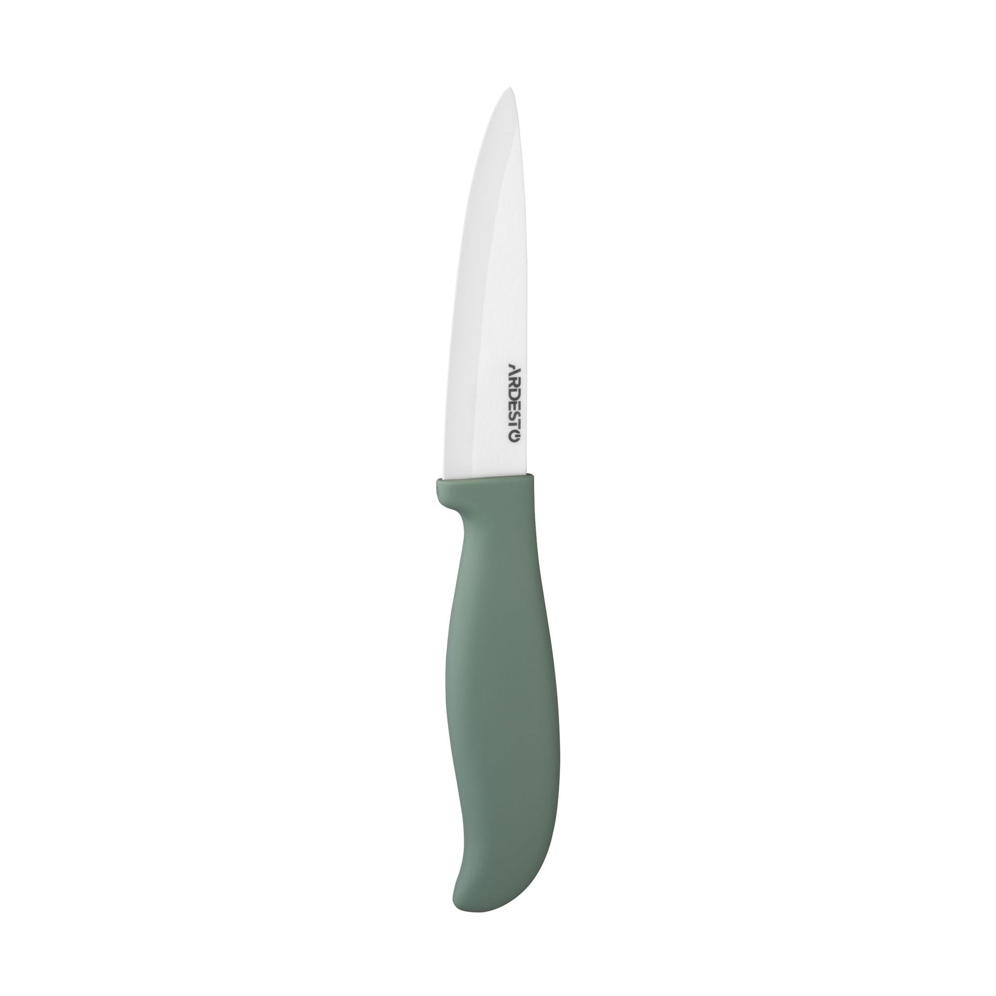 Ніж універсальний Ardesto Fresh керамічний, зелений, 9.7 см (AR2120CZ)