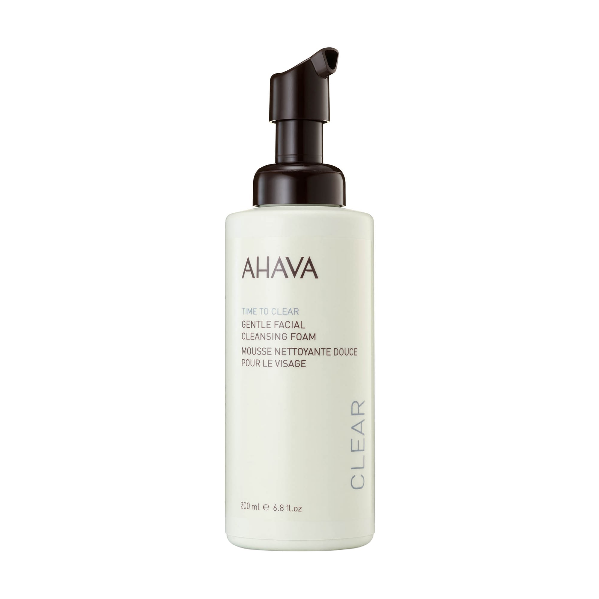 Ніжна очищувальна пінка для обличчя Ahava Time to Clear Gentle Facial Cleansing Foam, 200 мл