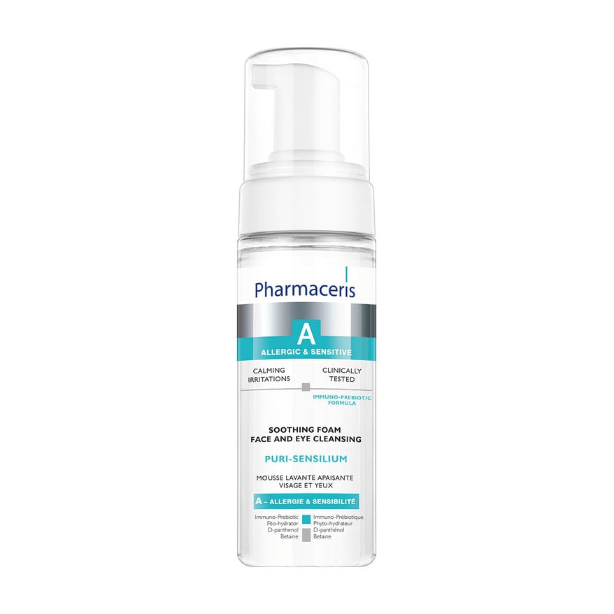 Ніжна пінка для вмивання Pharmaceris A Puri Sensilium Soothing Foam, 150 мл