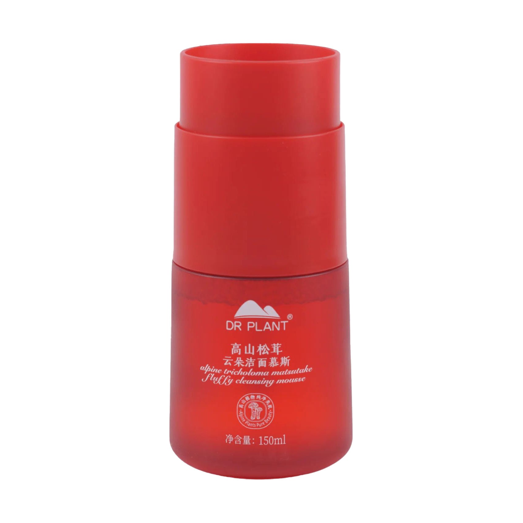 Ніжна пінка-мус для делікатного очищення шкіри обличчя Dr. Plant Matsutake Fluffy Cleansing Mousse, 150 мл