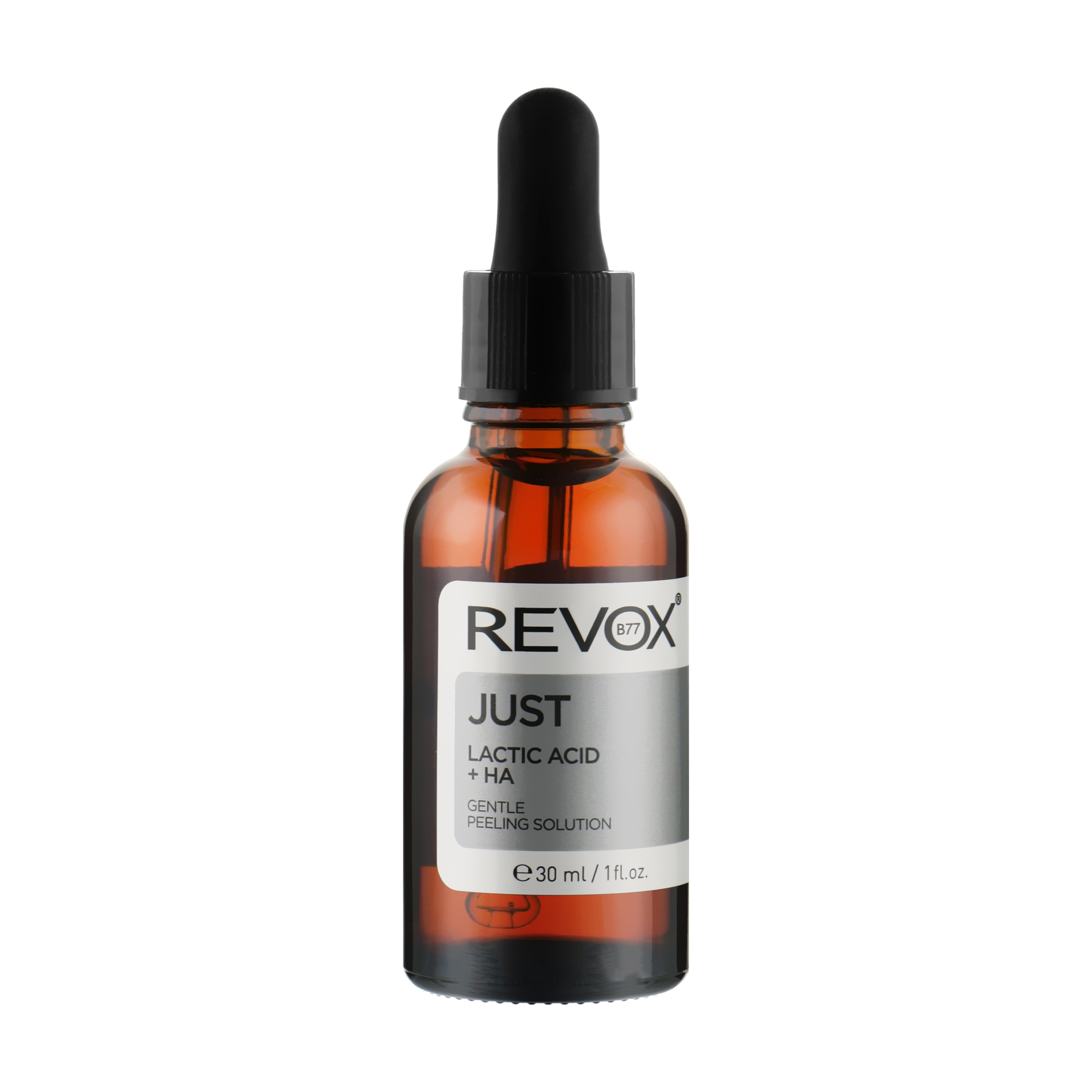 Ніжна сироватка-пілінг для обличчя Revox B77 Just Lactic Acid + HA Gentle Peeling Solution, 30 мл