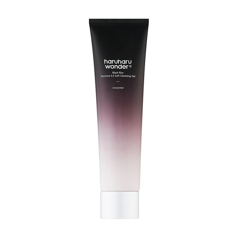 Ніжний гель для вмивання Haruharu Wonder Black Rice Moisture 5.5 Soft Cleansing Gel з екстрактом чорного рису, 100 мл