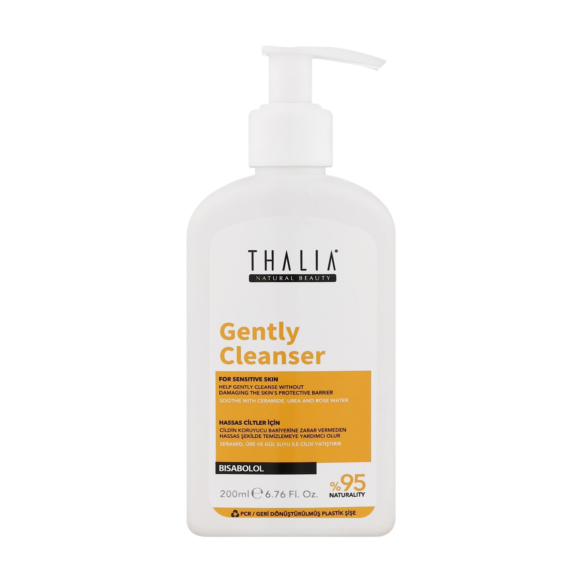 Ніжний гель для вмивання Thalia Gently Cleanser для чутливої шкіри, з бісабололом, 200 мл