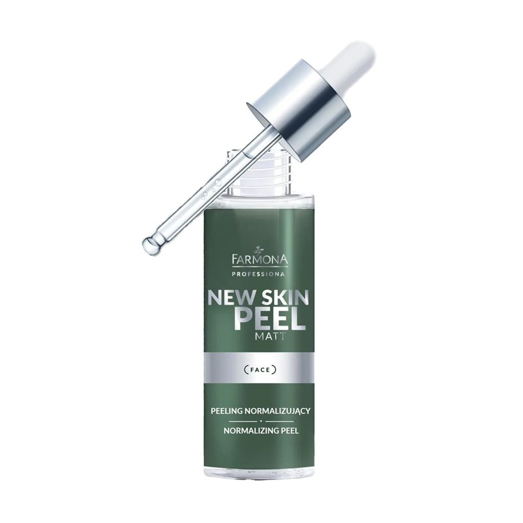 Нормалізувальний кислотний пілінг для обличчя Farmona Professional New Skin Matt Peel, 30 мл