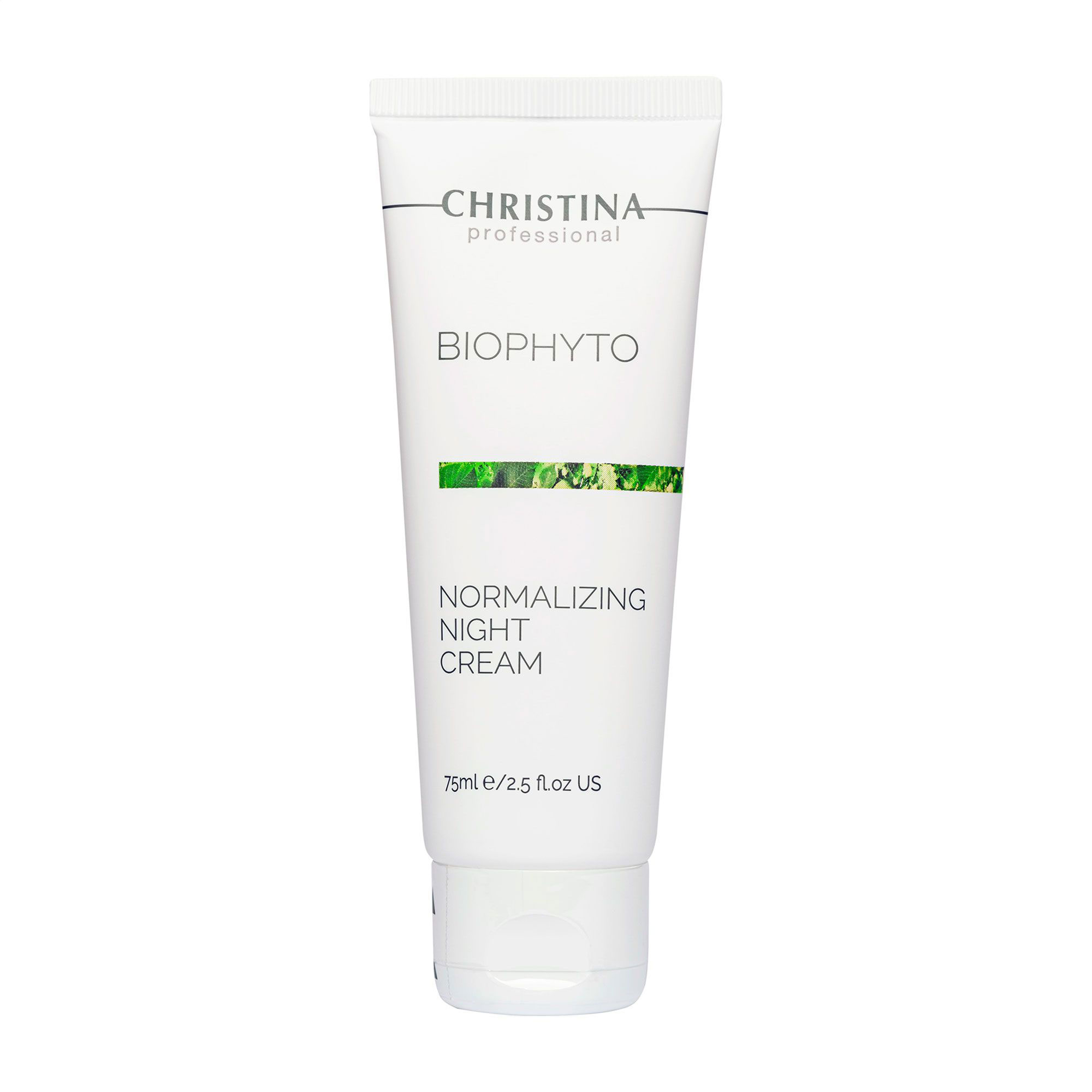 Нормалізувальний нічний крем для обличчя Christina Bio Phyto Normalizing Night Cream, 75 мл