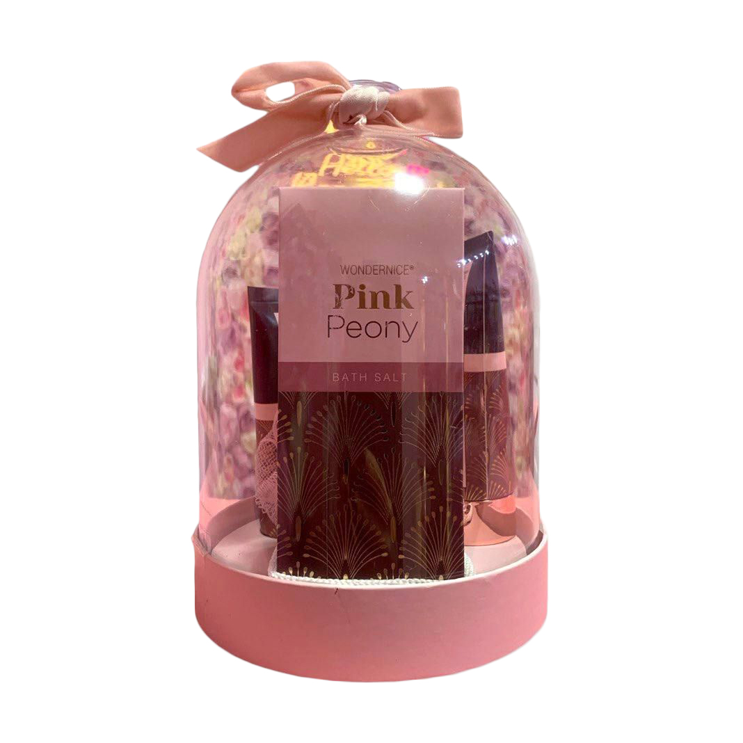 Новорічний набір WonderNice Pink Peony, 4  продукти