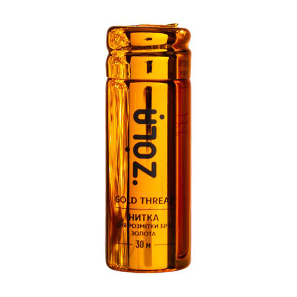 Нитка для розмітки брів Zola Thread Золота, 30 м