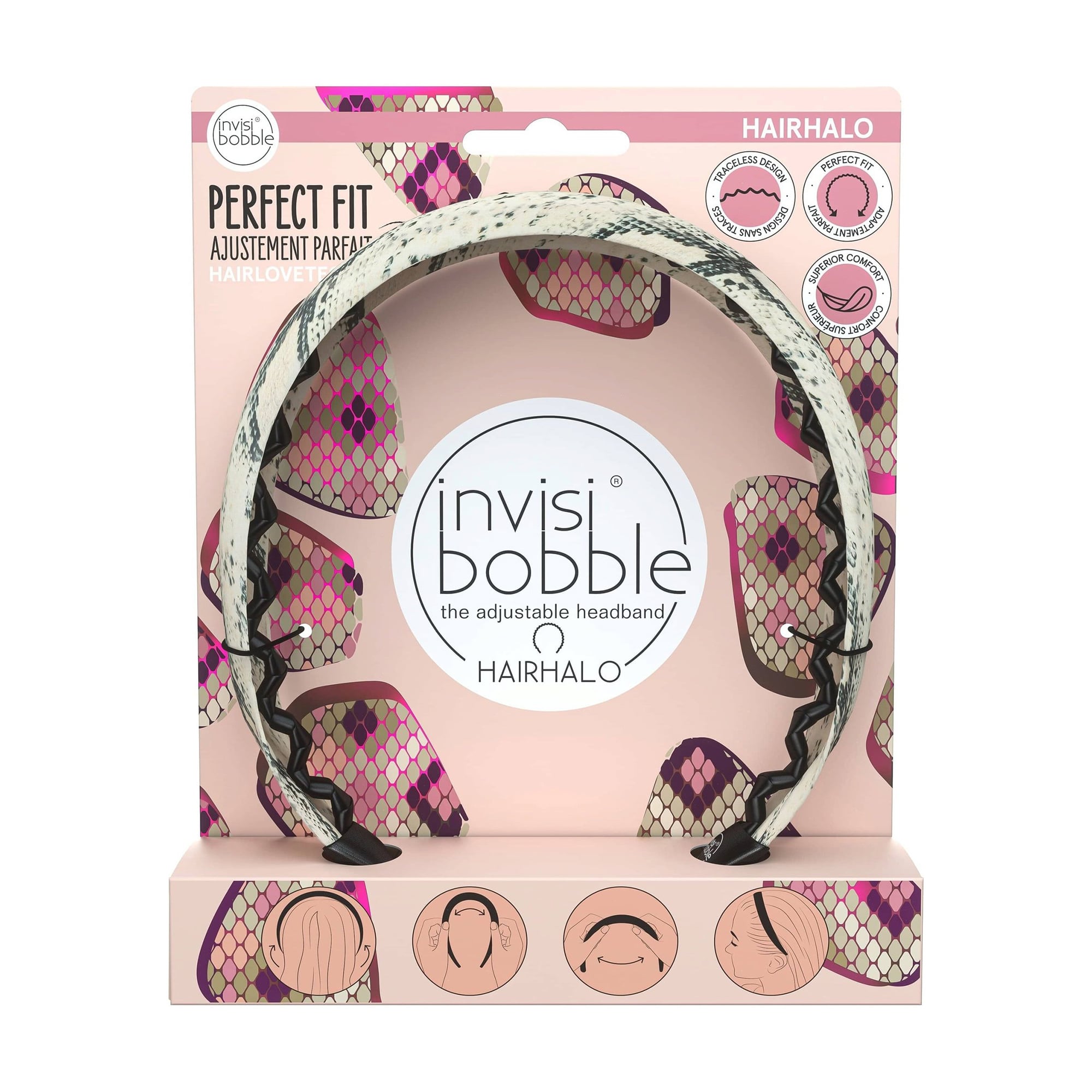 Ободок для волосся Invisibobble Hairhalo What Happens In Safari, 1 шт