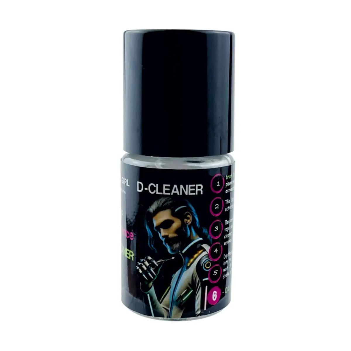 Очищувач пензлів після порошкової системи Magic Girl D-Cleaner, 12 мл
