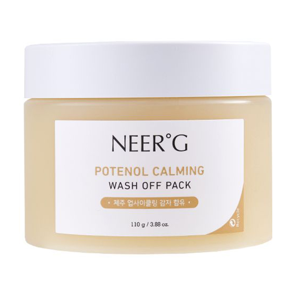 Очищувальна маска для обличчя NEER'G Potenol Calming Wash Off Pack, 110 г