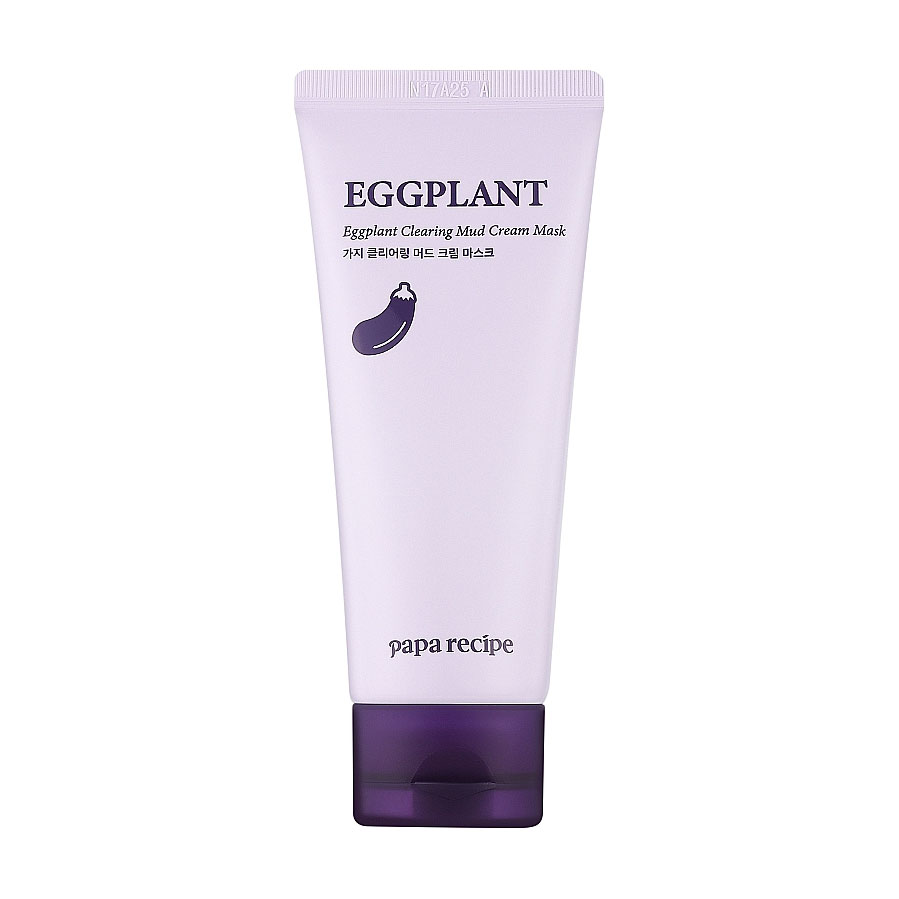 Очищувальна маска для обличчя Papa Recipe Eggplant Clearing Mud Cream Mask з екстрактом баклажана, 100 мл