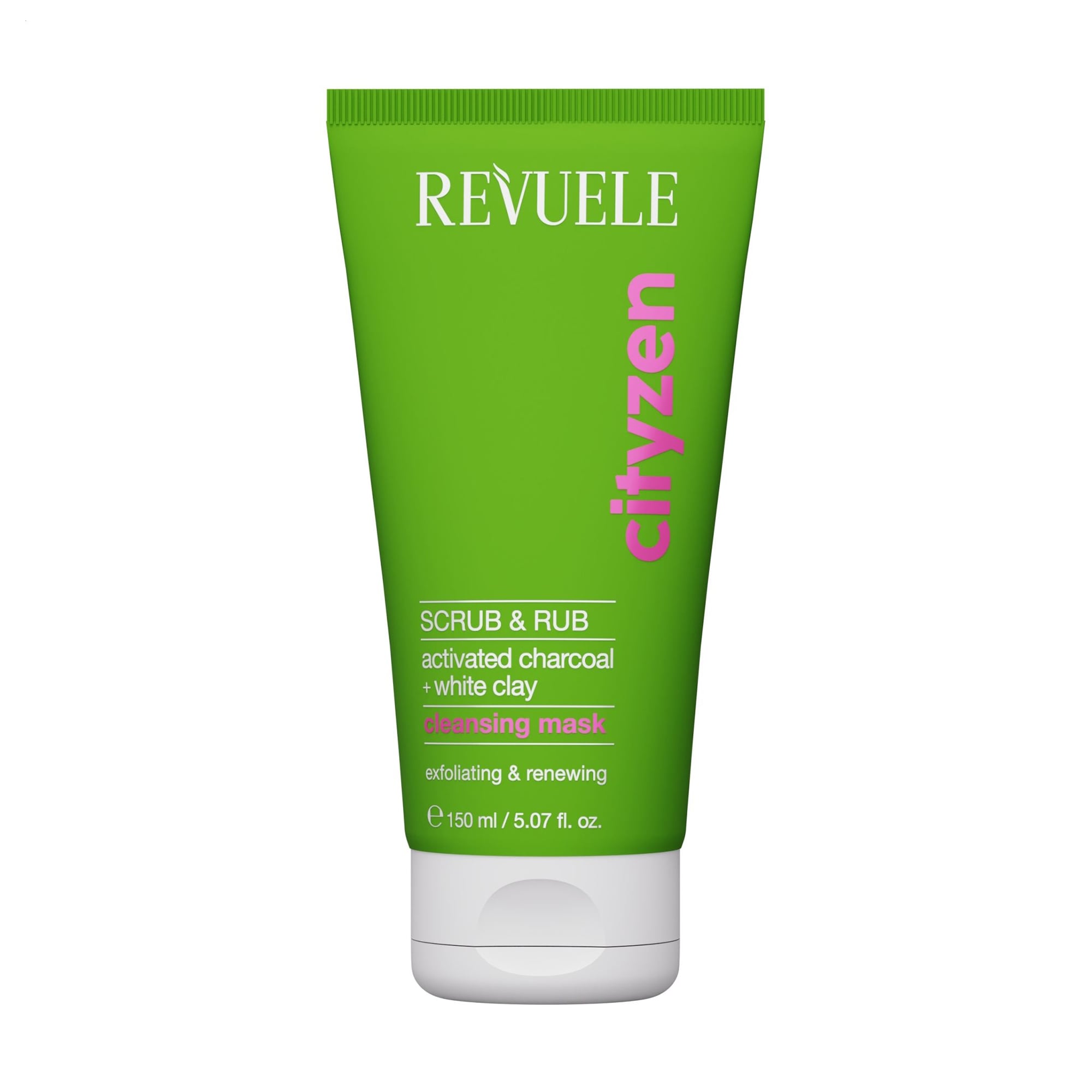 Очищувальна маска для обличчя Revuele Cityzen Scrub &amp; Rub Cleansing Mask, 150 мл