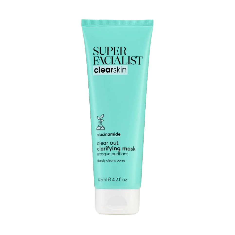 Очищувальна маска для обличчя Super Facialist Clear Skin Clear Out Clarifying Mask, 125 мл