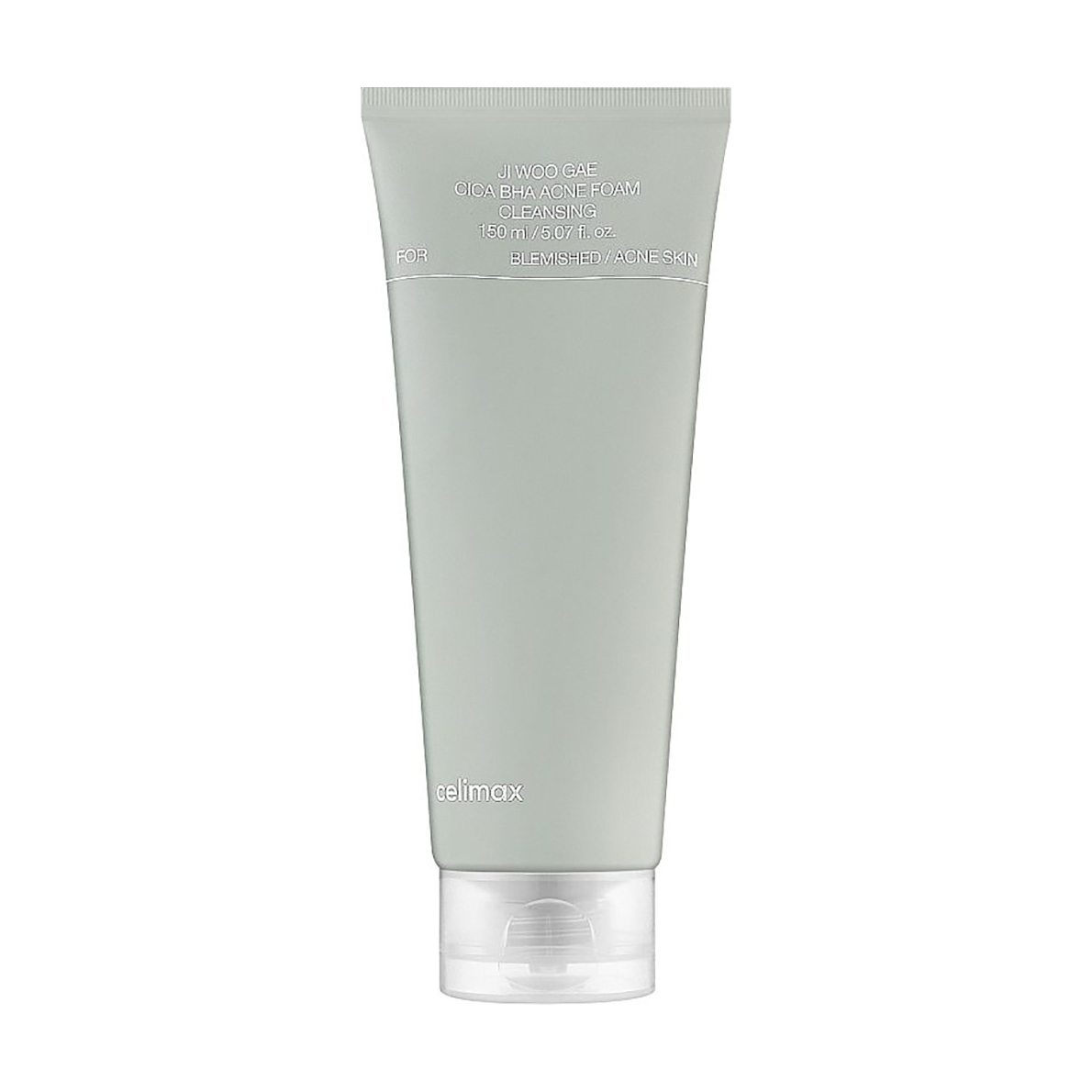 Очищувальна пінка Celimax Ji Woo Gae Cica BHA Acne Foam Cleansing для проблемної шкіри обличчя, 150 мл