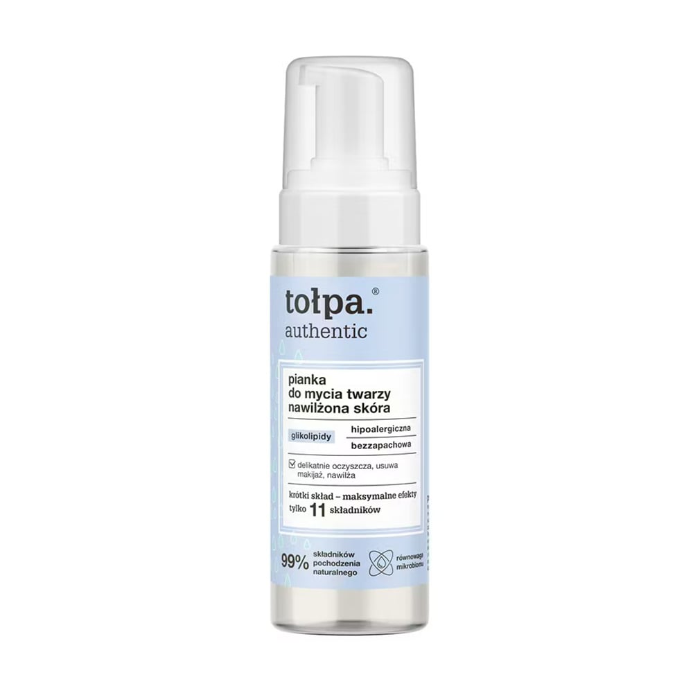 Очищувальна пінка для обличчя Tolpa Authentic Cleansing Foam, 150 мл