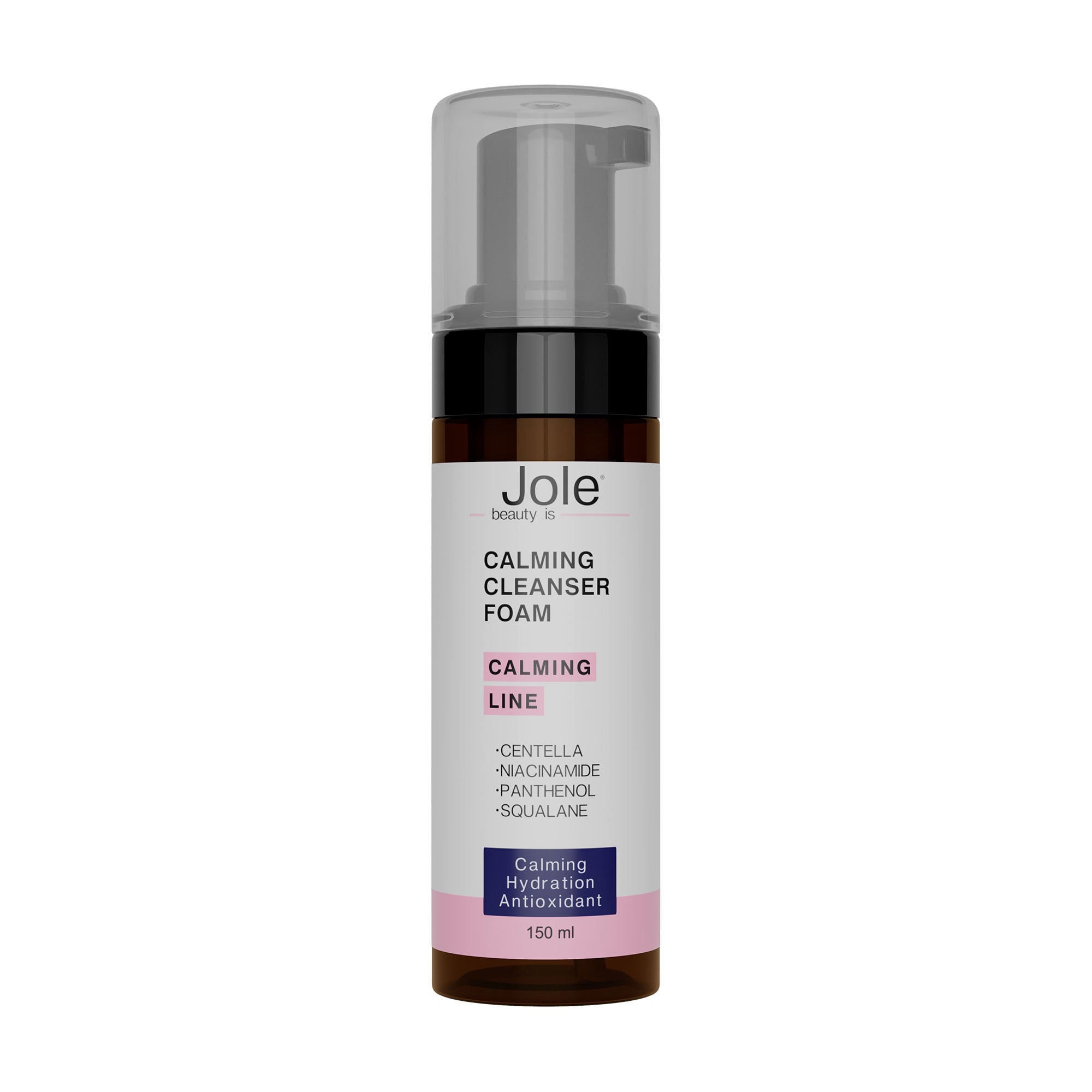 Очищувальна пінка для вмивання Jole Calming Cleanser Foam з ніацинамідом та екстрактом центели, 150 мл