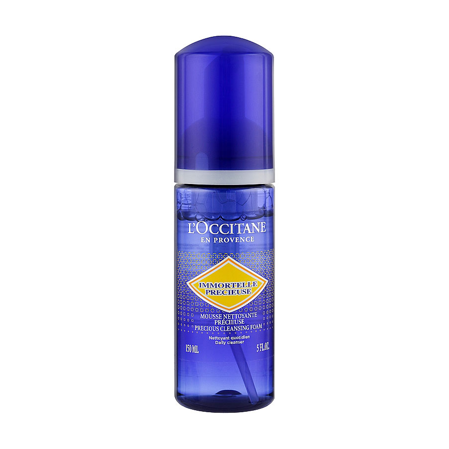 Очищувальна пінка для вмивання L'Occitane Immortelle Precious Cleansing Foam, 150 мл
