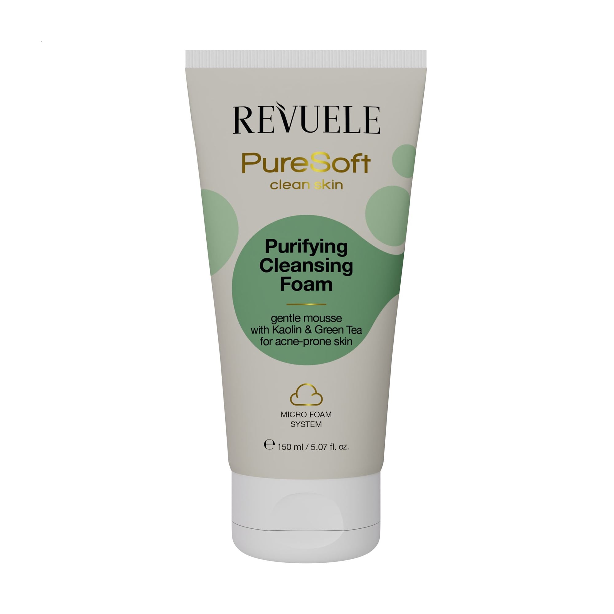Очищувальна пінка для вмивання Revuele Pure Soft Purifying Cleansing Foam, 150 мл