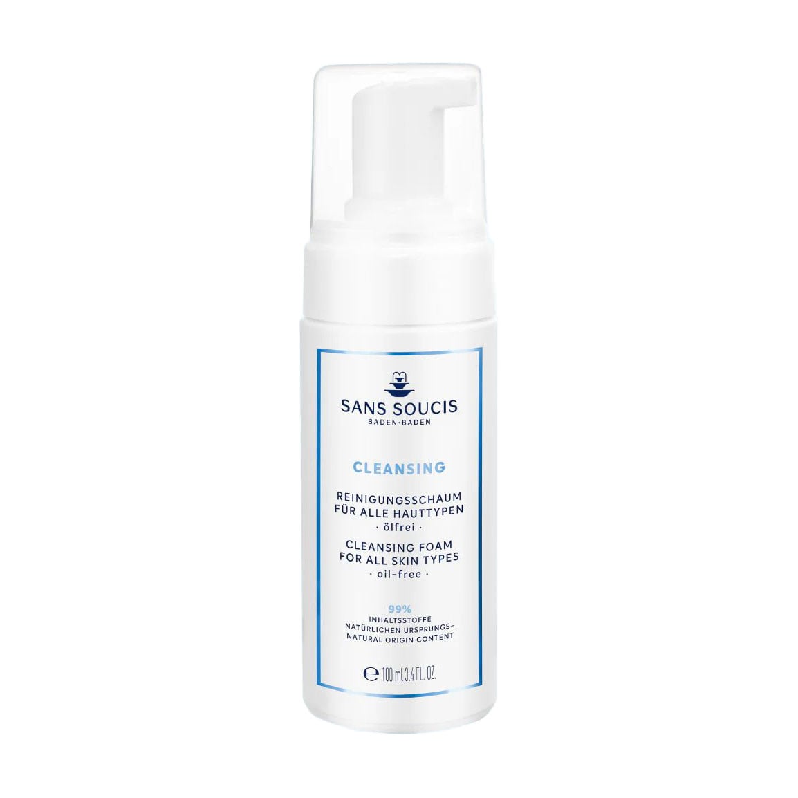 Очищувальна пінка для вмивання Sans Soucis Cleansing Foam, 100 мл