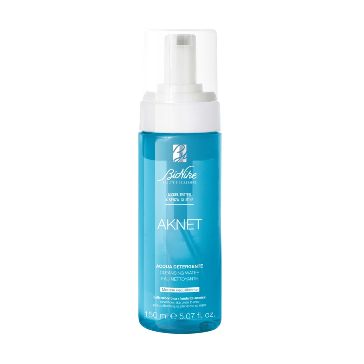 Очищувальна вода для обличчя BioNike Aknet Cleansing Water для себорейної та схильної до акне шкіри, 150 мл