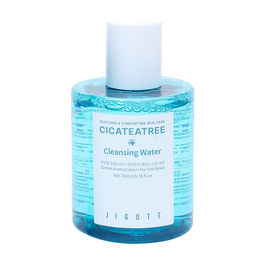 Очищувальна вода для обличчя Jigott Cicateatree Cleansing Water, 200 мл