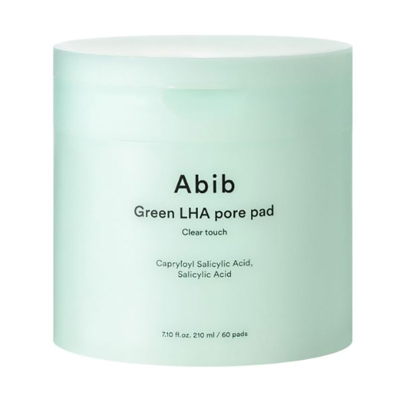 Очищувальні пади для обличчя Abib Green LHA Pore Pad Clear Touch, 210 мл, 60 шт