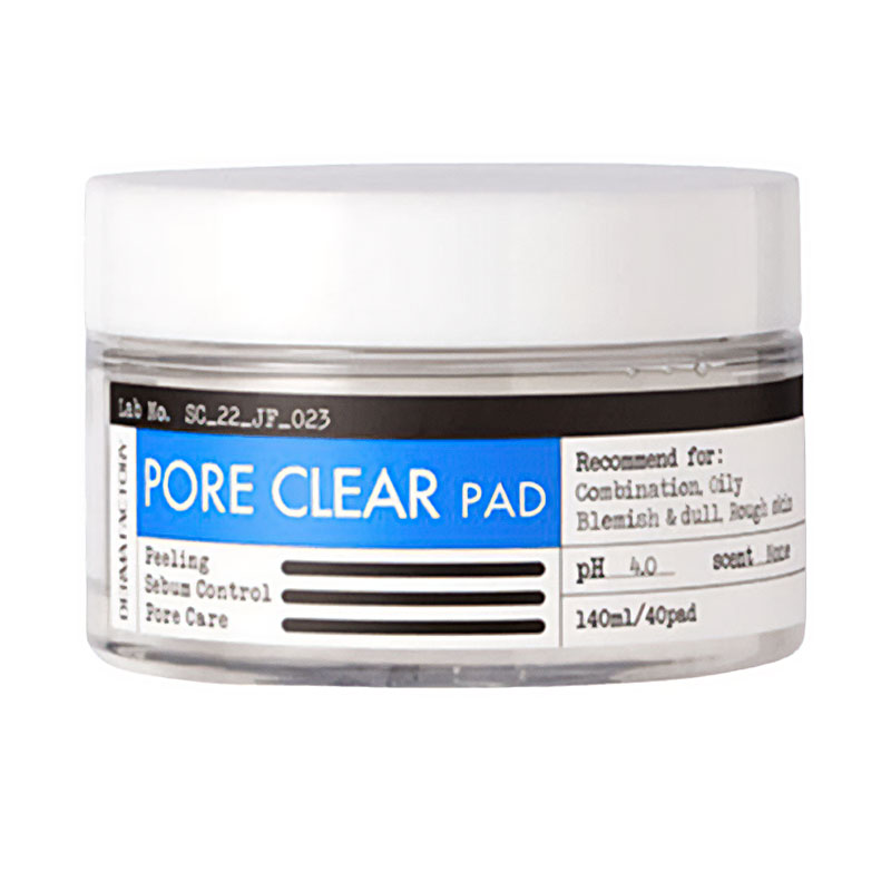 Очищувальні пади для обличчя Derma Factory Pore Clear Pad, 40 шт