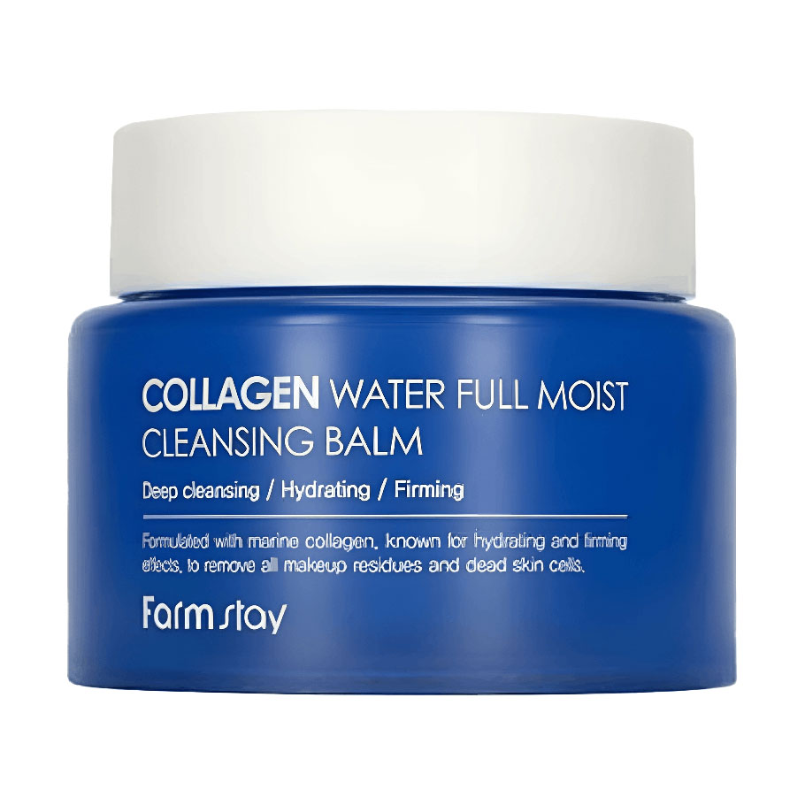 Очищувальний бальзам для обличчя FarmStay Collagen Water Full Moist Cleansing Balm, 95 мл